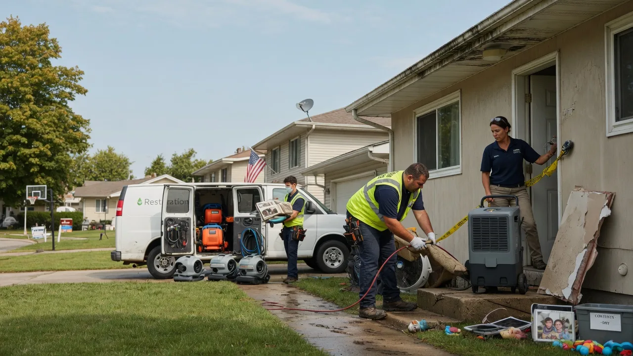 Water Damage Restoration in Sandyville, WV near me